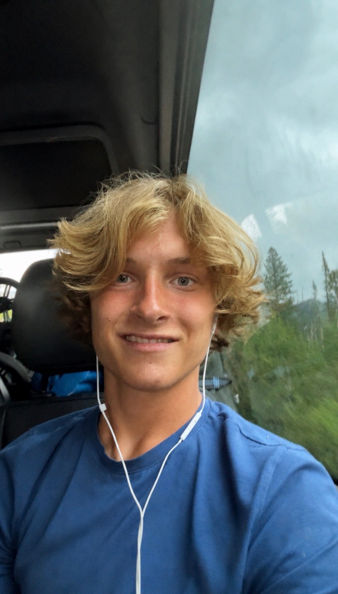 Gunner in the van